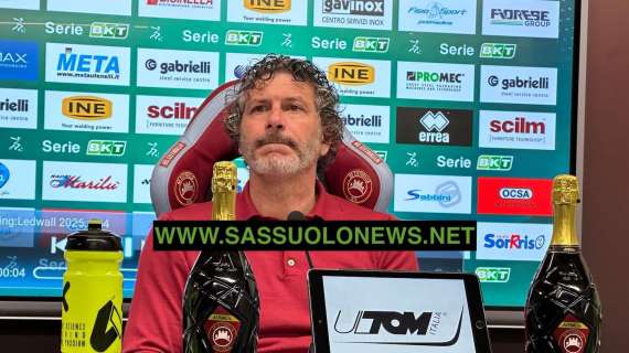 SN - Dal Canto conferenza stampa post Cittadella Sassuolo: "I neroverdi 'imbrogliano'"