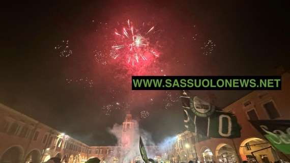 Sassuolo, quando ci sarà la festa in piazza per la promozione in Serie A