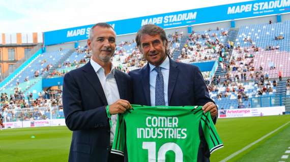 Sassuolo, nuovo sponsor: accordo ufficiale con la reggiana Comer Industries