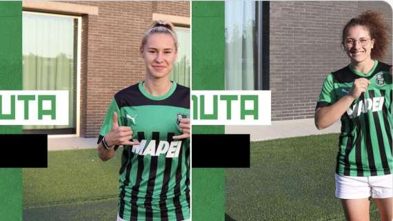 Sassuolo Femminile, ancora due arrivi: ufficiali Karina Olkhovik e Lia Lonni