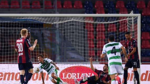 Bologna Sassuolo highlights: gol di Berardi, Haraslin e Barrow - VIDEO