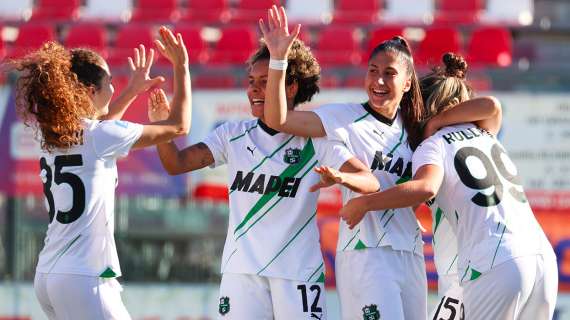 Juventus Sassuolo Femminile 2-1 FINALE: ko in rimonta ma sconfitta con onore