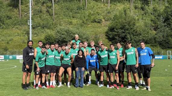 Sassuolo, in ritiro a Ronzone arriva anche Veronica Squinzi