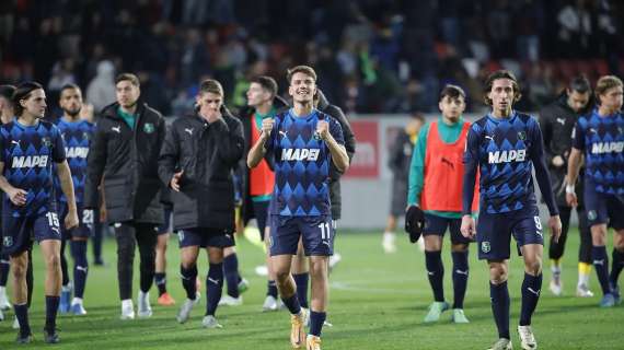 Sassuolo, che cammino nelle ultime 10, Coppa Italia compresa