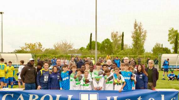Trofeo Caroli 2021: vince il Sassuolo Under 13, battuto in finale il Real Casarea