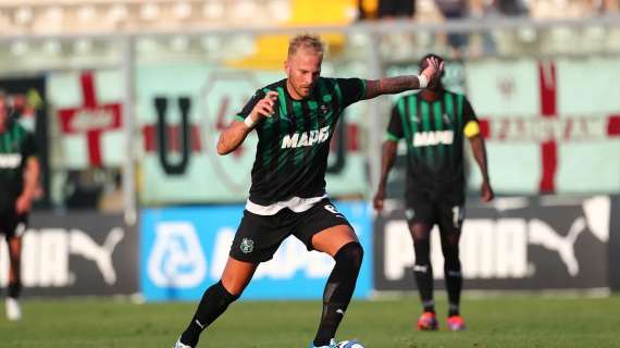 SN - Sassuolo, a Catanzaro out anche Missori, Racic e Piccinini: il motivo