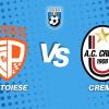 Pistoiese-Crema 4-2, la diretta della partita
