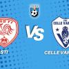 Asti-Celle Varazze 0-1, la diretta della partita