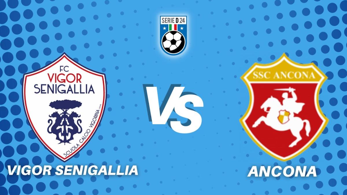 Vigor Senigallia-Ancona 0-1, la diretta della partita