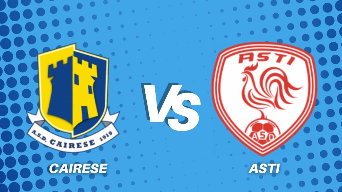 Cairese-Asti 0-0, la diretta della partita