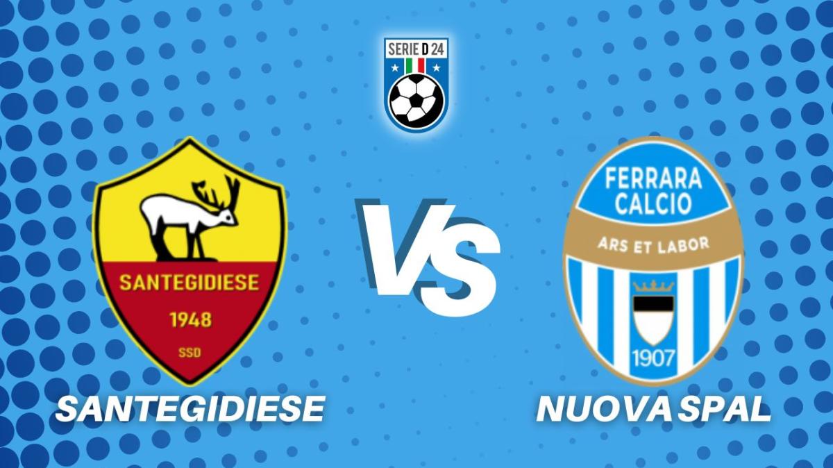 Santegidiese-Nuova Spal, la diretta della partita