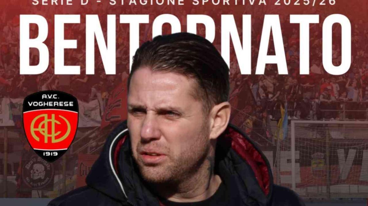 Vogherese, ufficiale l'arrivo di Davide Salute in panchina
