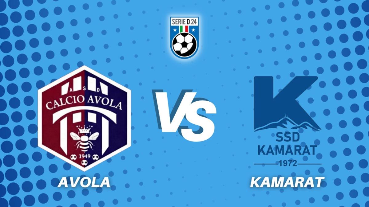 Avola-Kamarat, le formazioni ufficiali della partita
