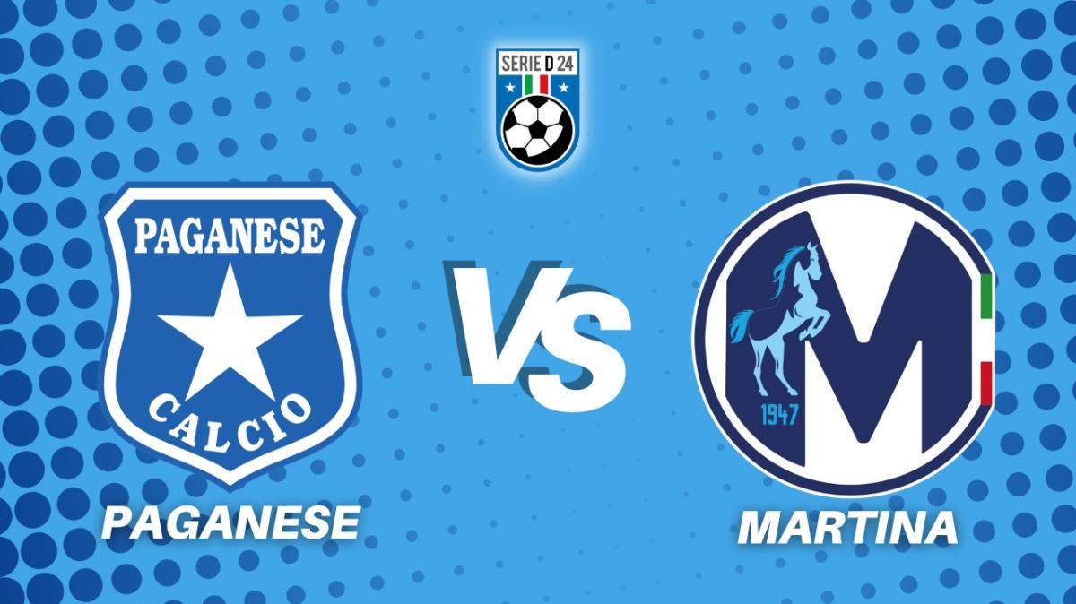 Paganese-Martina, la diretta della partita