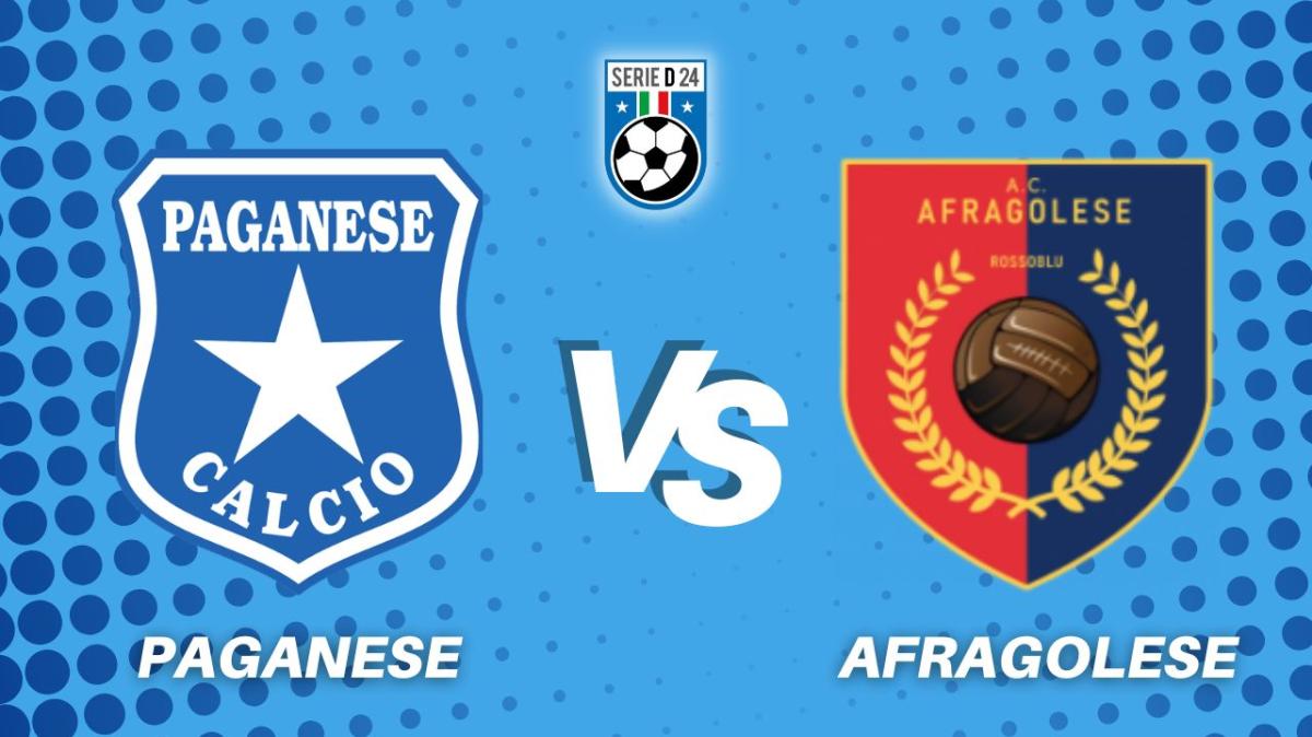 Paganese-Afragolese 1-0, la diretta della partita