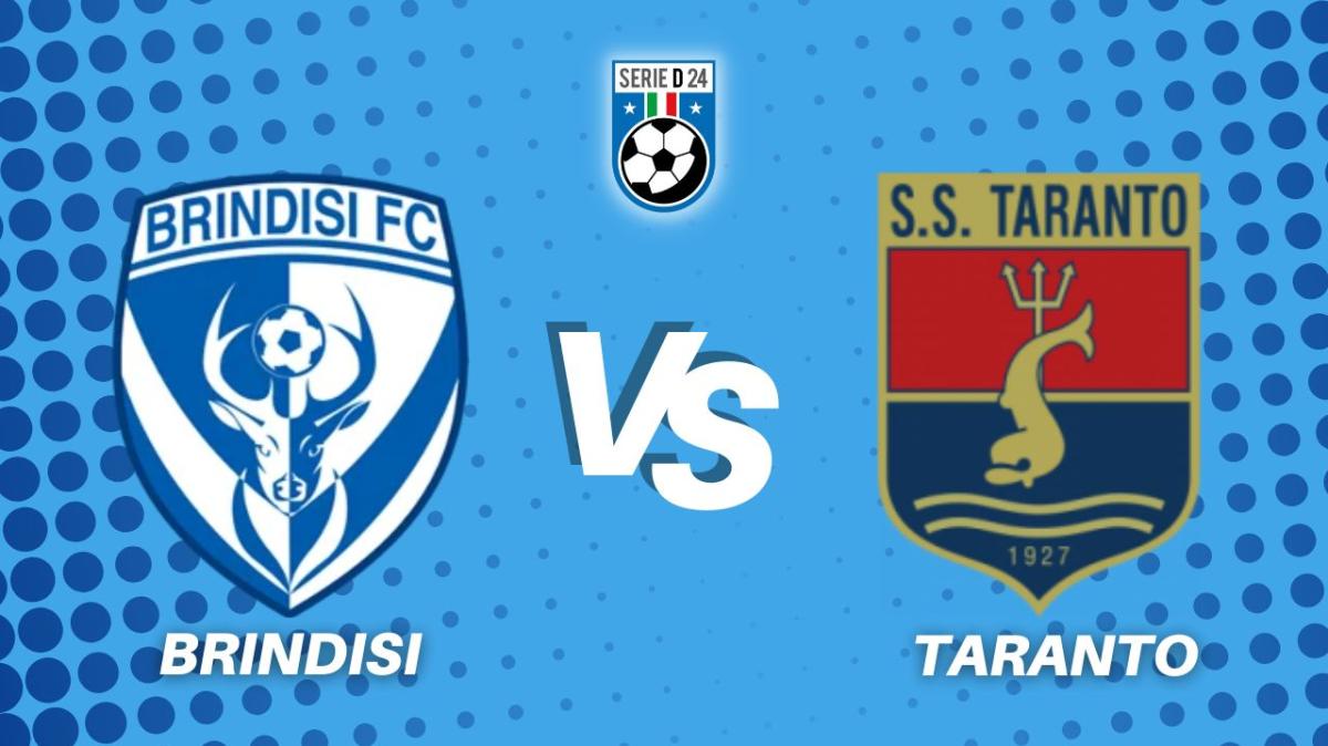 Brindisi-Taranto 0-0, la diretta della partita