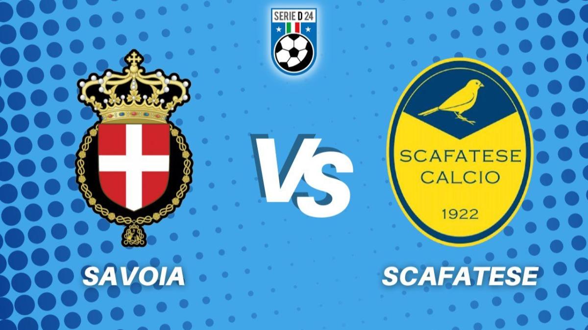 Savoia-Scafatese, la diretta della partita