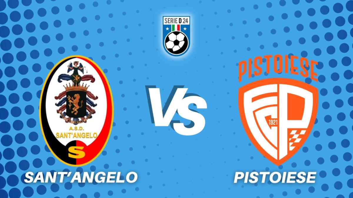 Sant'Angelo - Pistoiese, la diretta della partita 