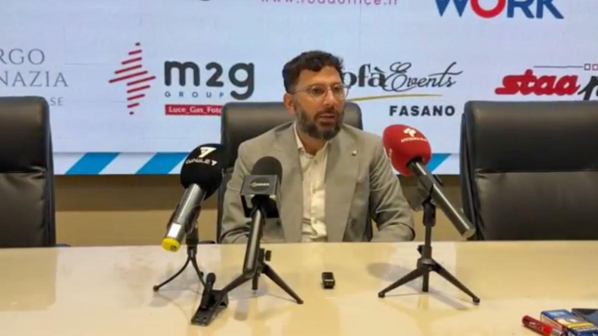 Fasano, Ghilardi: "Siamo in una fase di stallo, l'iscrizione non è un tema"