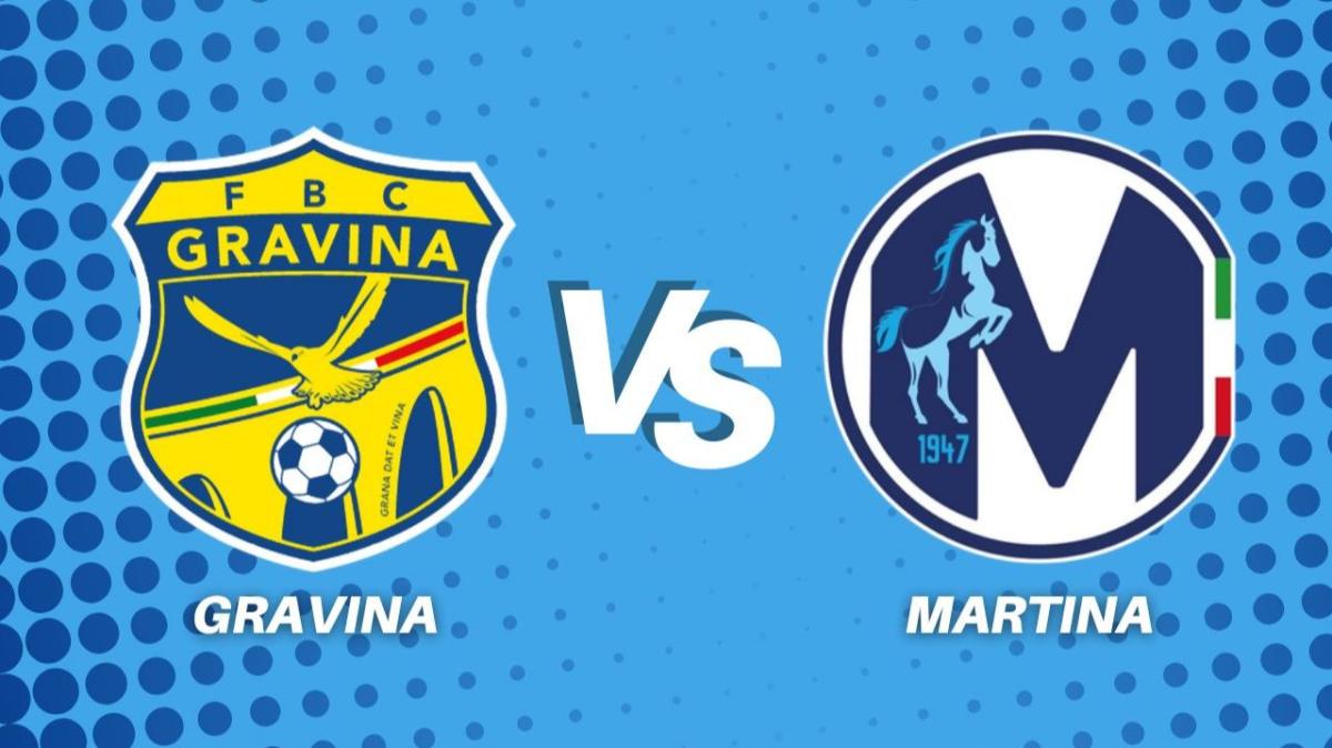 Gravina-Martina 0-0, la diretta della partita 