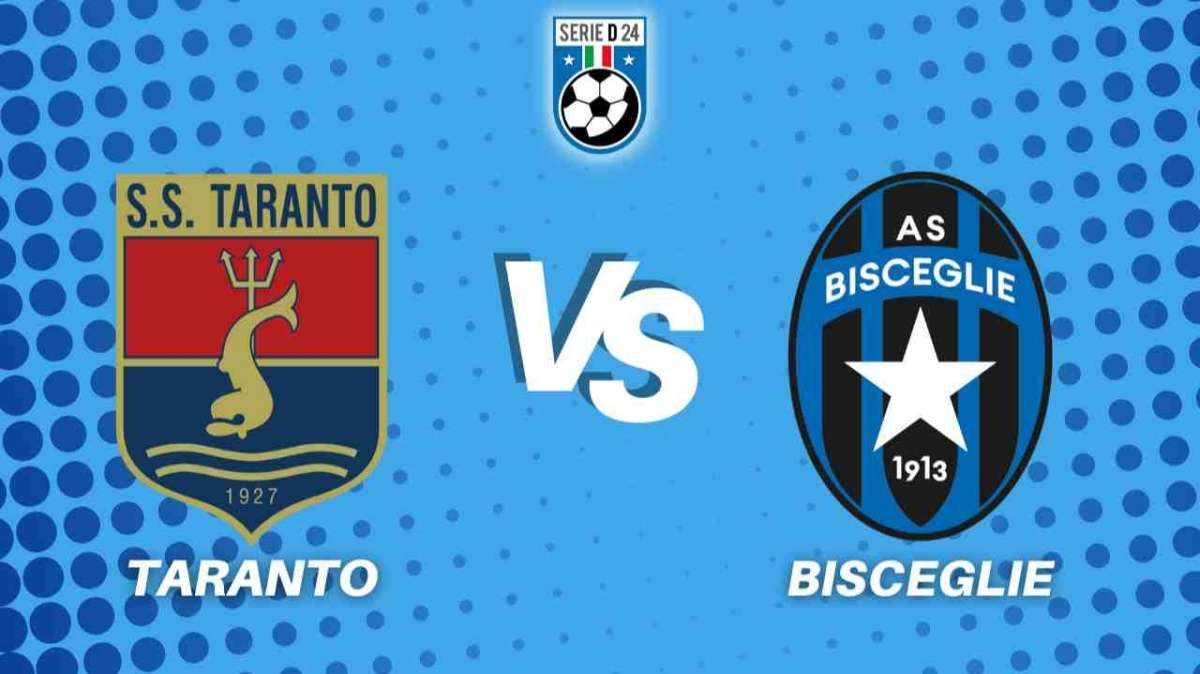 Taranto-Bisceglie 2-1, il tabellino della partita