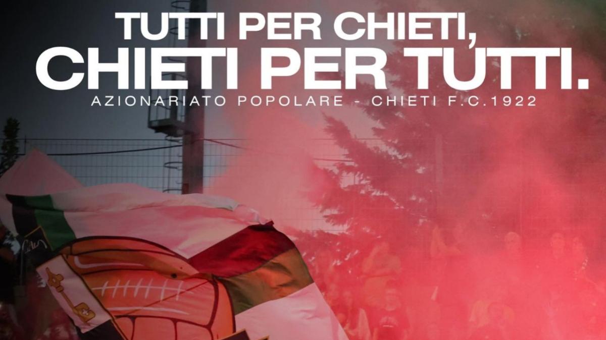 Chieti, avviata la procedura per l'azionariato popolare: i dettagli