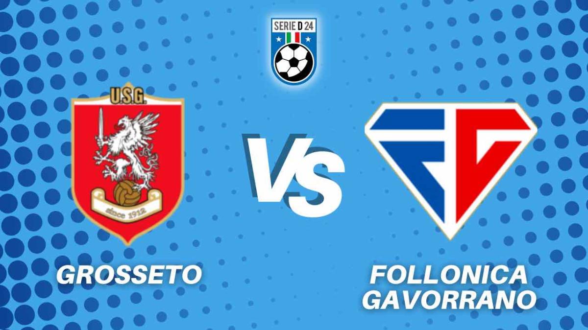 Grosseto-Follonica Gavorrano 0-0, la diretta della partita