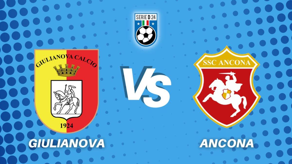 Giulianova-Ancona 1-2, la diretta della partita