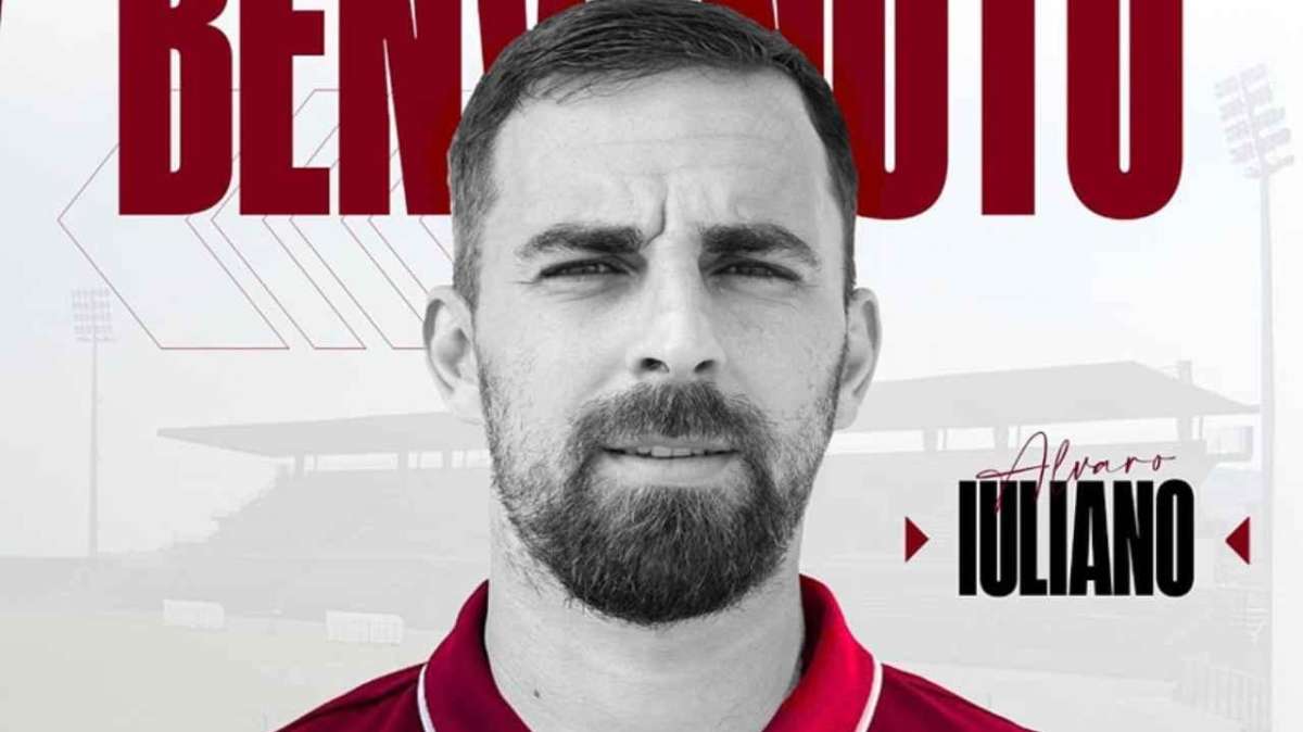 Acireale, il capitano Alvaro Iuliano saluta i granata