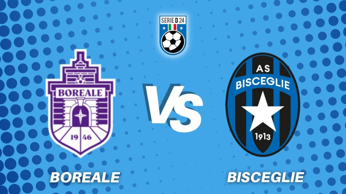 Boreale-Bisceglie 7-8, il tabellino della partita