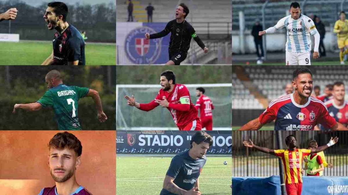Serie D, i re del gol: ecco i migliori marcatori dei nove gironi alla fine del 2025