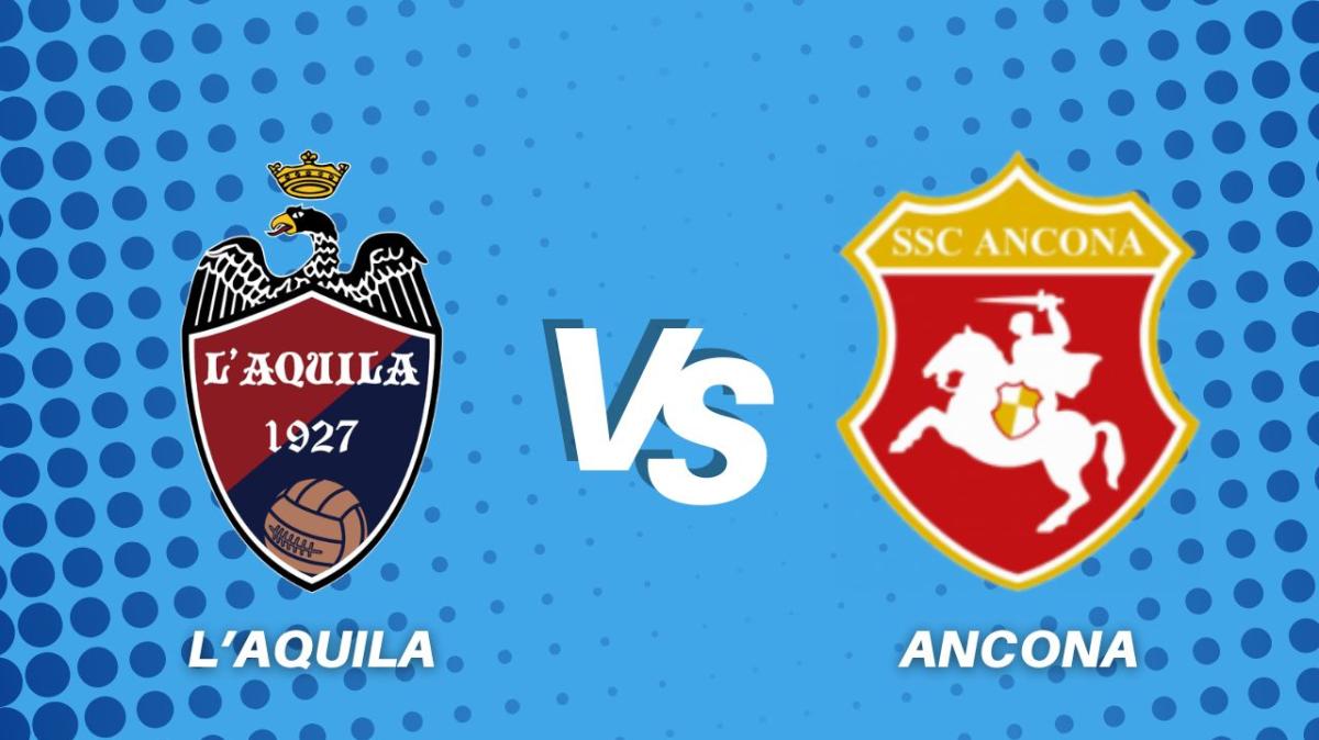 L’Aquila-Ancona, la diretta della partita