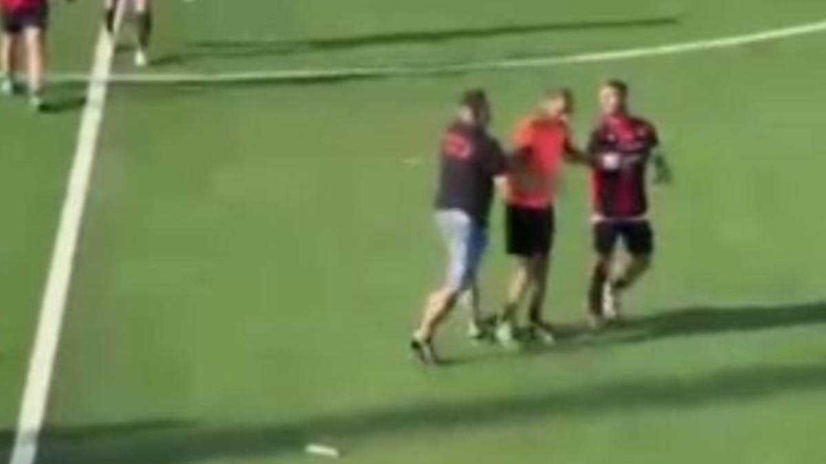 Taranto, invasione nel post-partita con il Gladiator: aggredito anche Loiodice