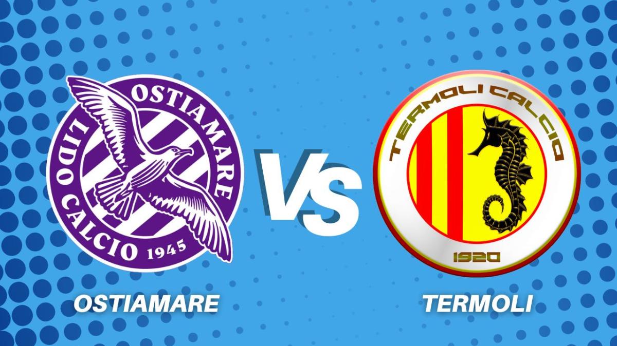 Ostiamare-Termoli 1-0, la diretta della partita
