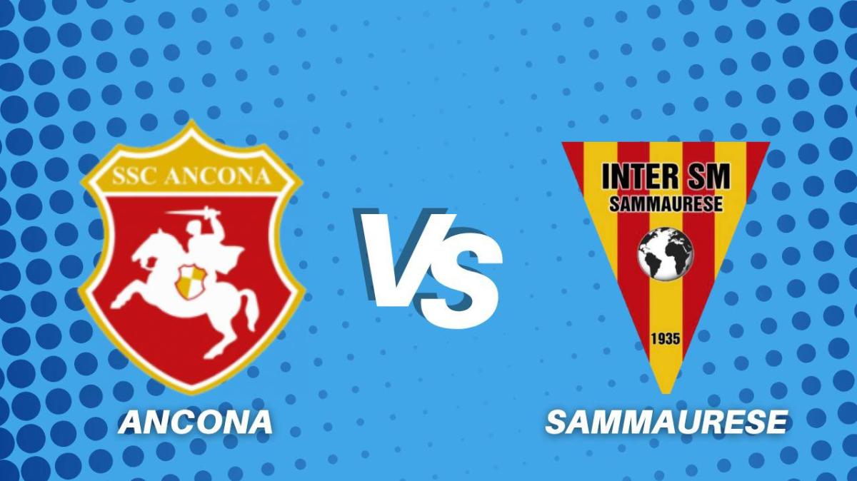 Ancona-Sammaurese 3-0, il tabellino