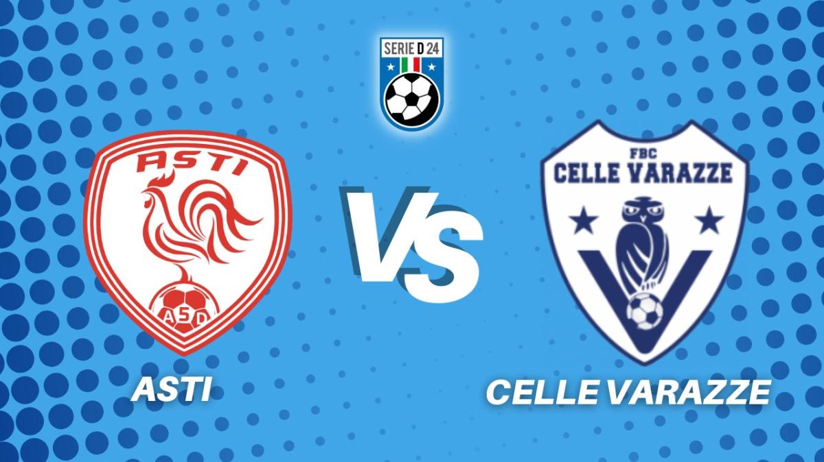 Asti-Celle Varazze 0-1, la diretta della partita