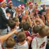 La Sba festeggia il Natale con i bambini e le bambine del minibasket