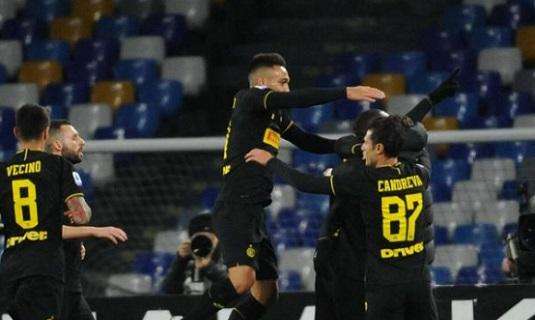 Napoli-Inter 1-3, le pagelle: Lukaku e Lautaro Martinez sfatano il tabù San Paolo