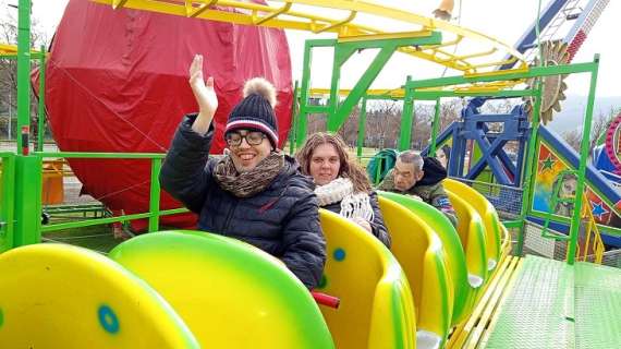 Una mattinata di inclusione e divertimento al Luna Park di Arezzo