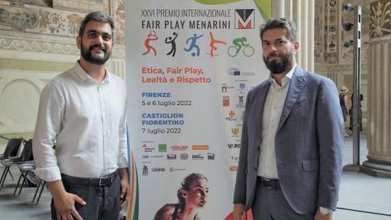 Il Premio Internazionale Fair Play Menarini arriva a Firenze,
