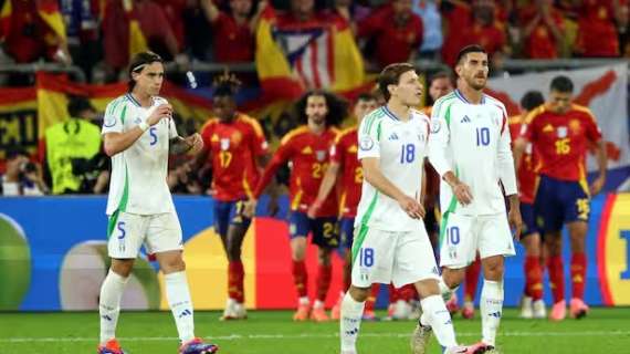Spagna batte Italia 1-0: Azzurri ko con autogol di Calafiori
