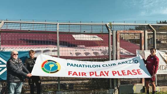 Un nuovo inizio per lo sport aretino: il Fair Play issa la sua bandiera