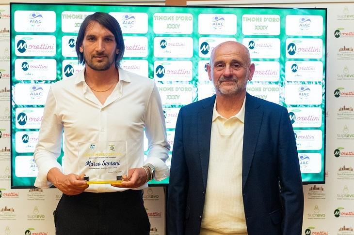 Marco Santoni, la filosofia del talento premiata dall'AIAC Arezzo