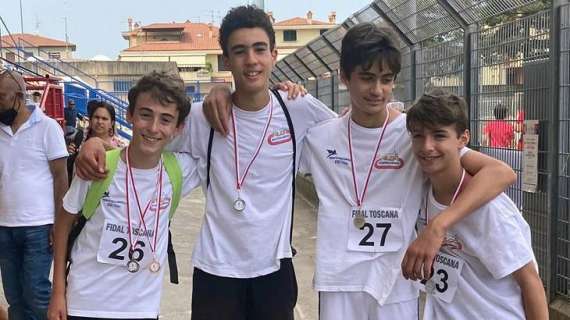 L’Alga Atletica Arezzo festeggia tre titoli regionali