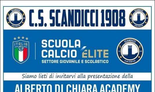 Scandicci, la ScuolaCalcio Élite intitolata ad Alberto Di Chiara!