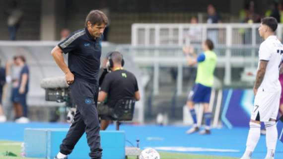 Verona - Napoli, Conte: "Una vergogna, chiedo scusa ai tifosi"