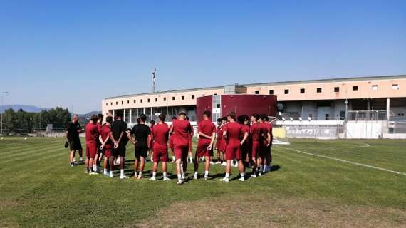L'Arezzo Primavera 3 riparte dal campo: inizia la preparazione precampionato