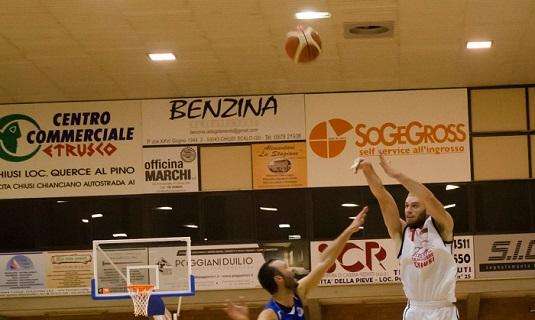 Serie C Gold : ASD Valdisieve vs San Giobbe Basket Chiusi 69 - 87 
