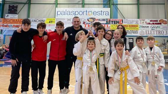 Il Centro Taekwondo Arezzo ha trionfato al Tuscany Open 