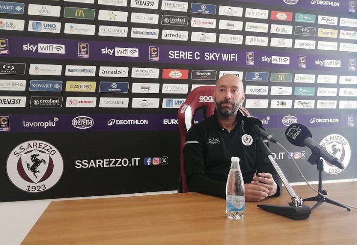 Arezzo-Ravenna, è sfida d'alta quota: Bucchi non fa calcoli